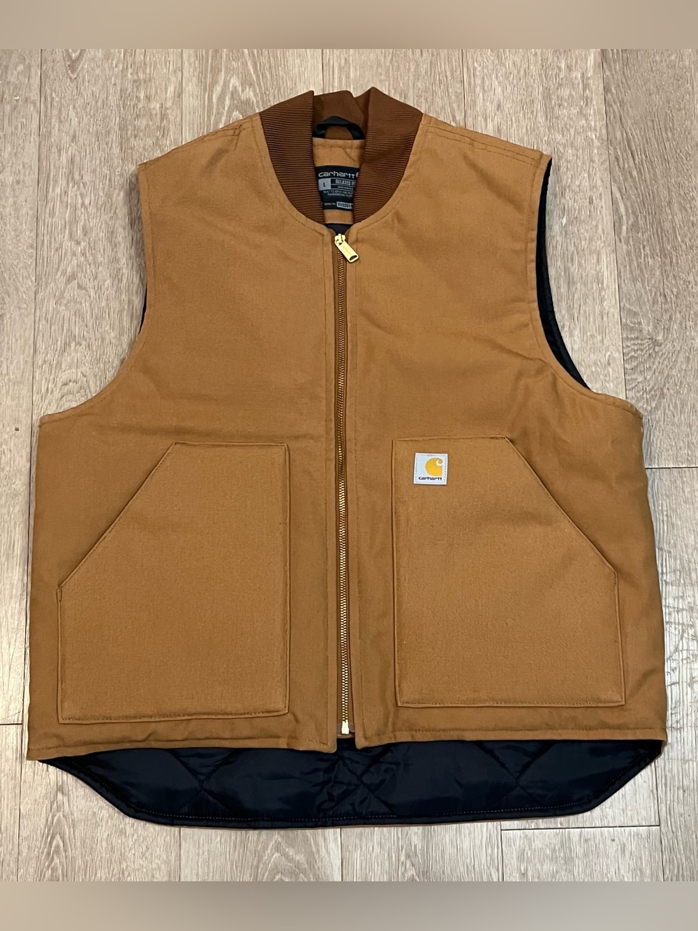 Carhartt 0V0001-M Vest Mens Brown - L